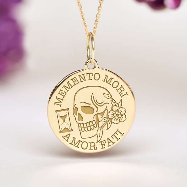 Memento Mori Necklace - Etsy