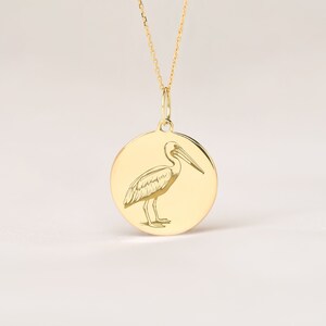 Long Pelican Necklace