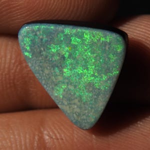 Opala australiana Doublet suave multi fogo forma extravagante cabochão/18X14X4MM/MS