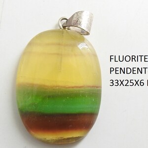 100%Natural Gemstone Smooth 925 Sterling Silver Pendent/Handmade/Loose Stone/Personalized Gift/One OF A Kind/Wholesales/Supplies /P-22