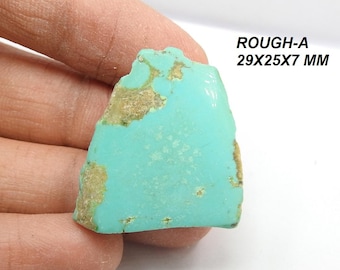 Arizona Turquoise Polished Rough Slice/Loose Raw/Gemstone Slab/Minerals/Blue/For Making Jewelry/100%Natural/Wholesale/Price/NewArrival /C-63