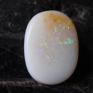 Australian Opal Multi Fire Smooth Oval Shape Cabochon 18X13X5MM Approx For Making Jewelry Natural Stone Loose Gemstone MS