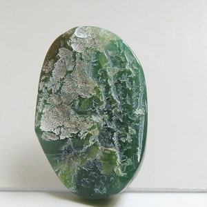 Linarietkwarts druzy cabochon/42 x 27 x 9 mm ca./handgemaakt/losse ruwe steen/sieraden maken/voor groothandel/benodigdheden 100% natuurlijk C-65