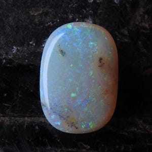 Australian Jelly Opal Multi Fire Smooth Oval Shape Cabochon 17X12X5MM Approx For Making Jewelry Natural Stone Loose Gemstone MS