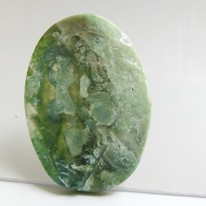 Linarith Quarz Druzy Cabochon / 57X40X7MM / Handarbeit / Loser Rohstein / Schmuckherstellung / Für Großhändler / Zubehör / 100% natürlich / C-65