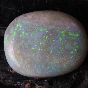 Australian Opal Multi Fire Smooth Oval Shape Cabochon/20X16X8MM Approx/For Making Jewelry/Natural Stone/Loose Gemstone/MS