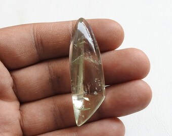 GREEN AMETHYST One Piece Smooth Fancy Shape Cabochon Good Quality 100% Natural Wholesale Price New Arrival
