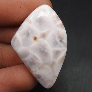 Natürliche rosa Thomsonite Larimar Cabochon, lose Edelstein, rosa Larimar Phantasie Edelstein, 34X22X7MM Ca. / C-9