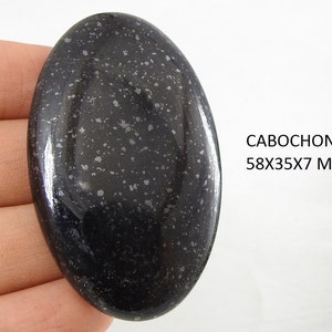 Turmalina preta suave cabochão de formato extravagante/artesanal/pedra de cura/pedras preciosas para joias/única/100% natural/C-68