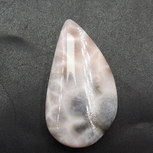 Cabujón de larimar de tomsonita rosa natural, piedra preciosa suelta, larimar rosa, piedra preciosa elegante, 32 x 18 x 6 mm aproximadamente/C-9