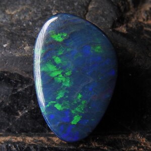 Cabochão de opala australiana com formato liso e elegante, 16 x 10 x 4 mm, preço de atacado, recém-chegado, MS