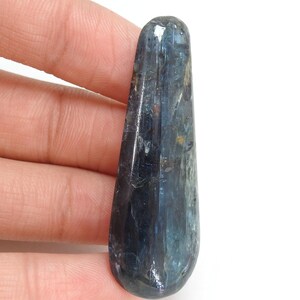 Kyanit Glatte Fancy Form Cabochon 54X18X7 MM Ca. Handgemachte Edelstein-lose Stein für die Herstellung von Schmuck ein einer Art 100%natürlichen C-11