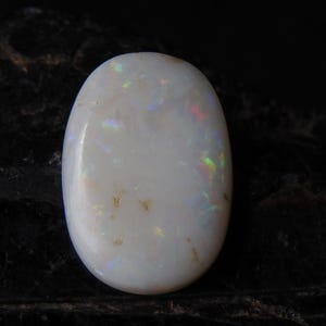Australian Opal Multi Fire Smooth Oval Shape Cabochon 19X13X3MM Approx For Making Jewelry Natural Stone Loose Gemstone MS