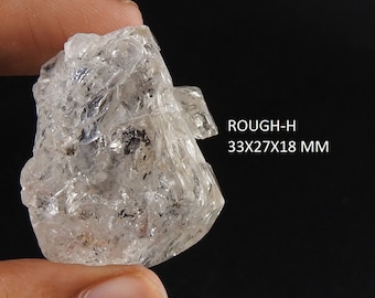 Herkimer Diamond Quartz Natural Crystal Rough/Loose Raw Stone/Mineral Gemstone/For Making Jewelry/Wholesaler/Supplies/C-91