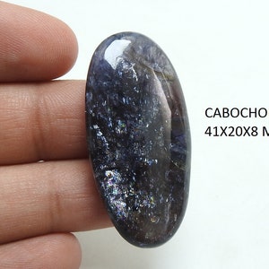 Iolith Sonnenstein glatte, ausgefallene Form Cabochon/Feldspat/handgefertigt/loser Edelstein/zur Herstellung von Schmuck/Anhänger/Einzelstück/100% natürlich C-105
