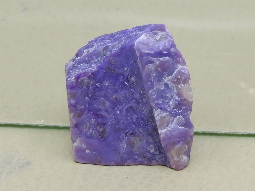Charoite Natural Polished Rough Slice 24X21X8 MM Approx Mineral Loose ...