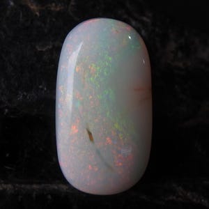 Australian Opal Multi Fire Smooth Oval Shape Cabochon 21X11X5MM Approx For Making Jewelry Natural Stone Loose Gemstone MS