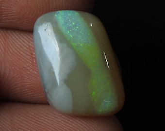Australian Opal Multi Fire Smooth Fancy-Shape Cabochon 18X13X6MM Approx For Making Jewelry Natural Stone Loose Gemstone Wholesaler MS