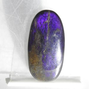 Purpurite Cabochão Suave Formato Oval/50X25X6MM/Envoltório de Fio/Tecelagem/Usar como Pingente/Presente para Ela/C-116