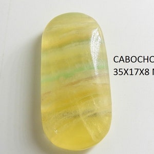 Fluorite Smooth  Fancy Shape Cabochon/Baguette/Handmade Loose Stone/Side Drilled/For Making Jewelry/Wholesaler Supplies C-74