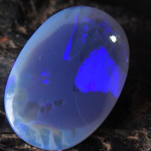 Australian Opal Multi Fire Smooth Oval Shape Cabochon/19X13X5MM Approx/For Making Jewelry/Natural Stone/Loose Gemstone/ WM