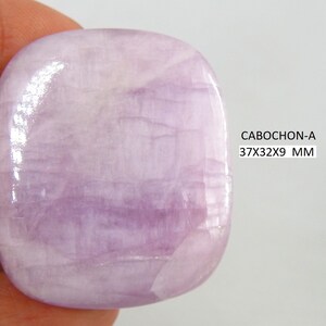 Kunzit Glatt Rechteck Form Feldspat Cabochon/Lose Stein/Handgefertigte Edelsteine/Für die Herstellung von Schmuck/Anhänger/Großhandel/Zubehör/C-05