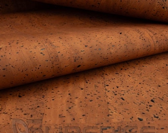 SUBERISE Cork Leather Canela 50 x 140 cm - um tecido de cortiça ecológico de Portugal, perfeito para costurar bolsas e artesanato DIY