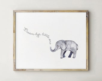 Arte stampabile per la scuola materna degli elefanti, Arte murale per l'asilo nido degli elefanti, Decorazione per elefanti, Decorazione per elefanti, Arte per la scuola materna degli elefanti Stampabile, Elefante