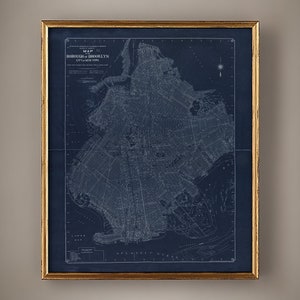 Brooklyn Karte, Brooklyn Poster, Brooklyn Karte Drucken, New York Karte, New York Druck, New York City Druck, Karte von Brooklyn NY, Karte von Brooklyn