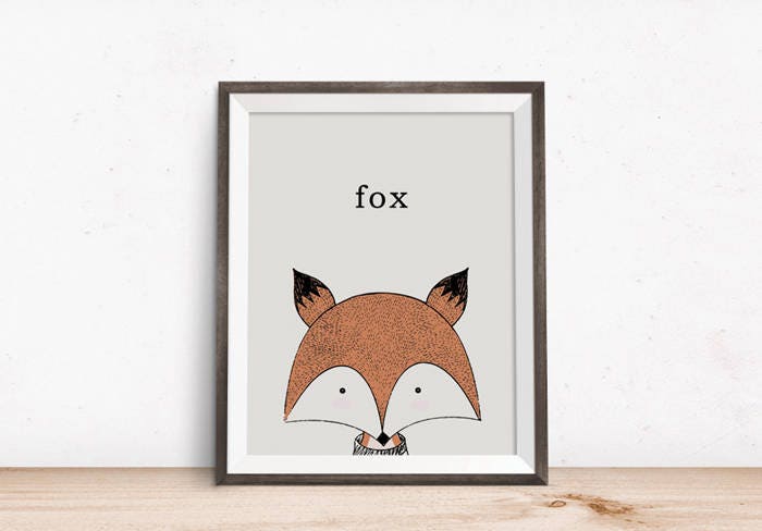 Printables Woodland Nursery Decor Woodland Nursery Decor - Etsy