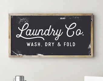 Farmhouse Laundry Room Decor | Etsy