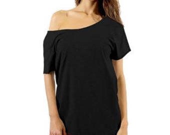 Off Shoulder Top Off Shoulder Shirt Off Shoulder T shirt Off the Shoulder Shirt