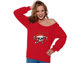 Skull /& Crossbones Ugly Christmas Sweater Red Pullover Men/'s Hoodie Sweatshirt