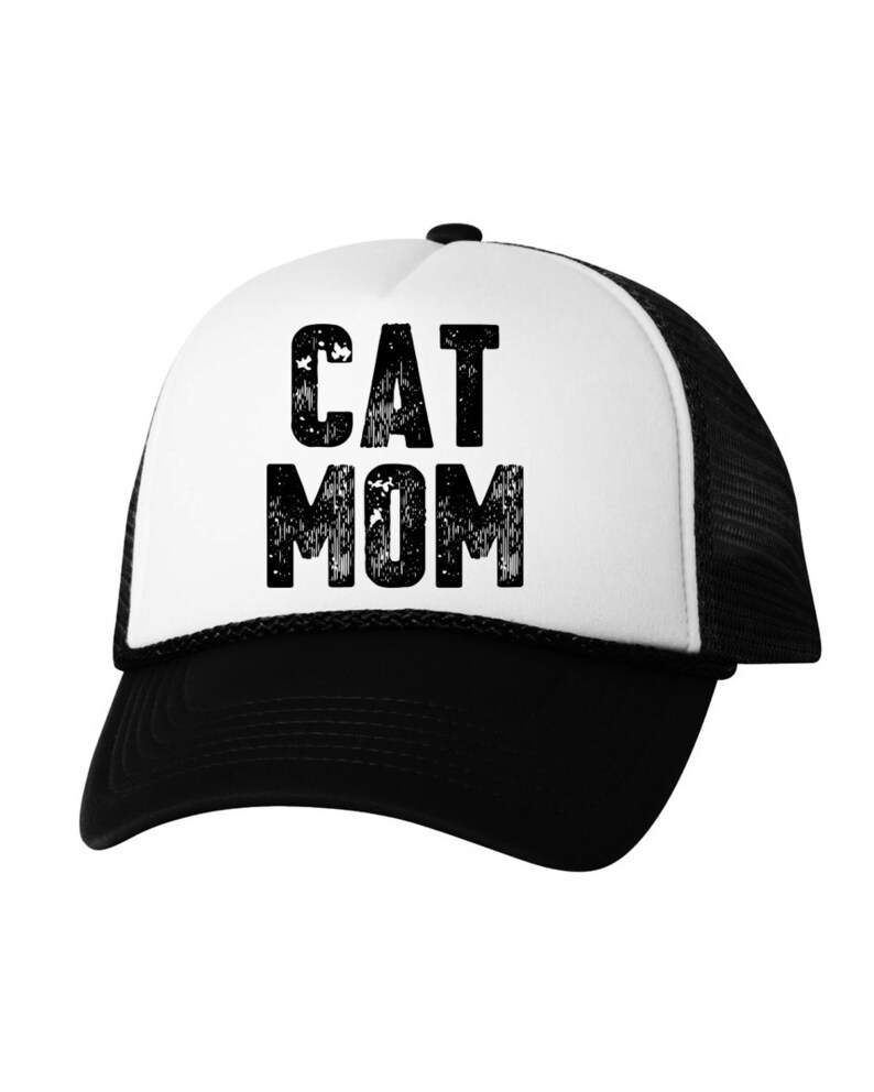 cat mom baseball cap