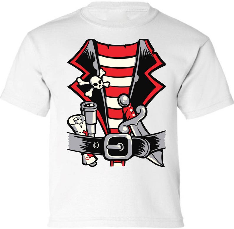 pirate theme shirt
