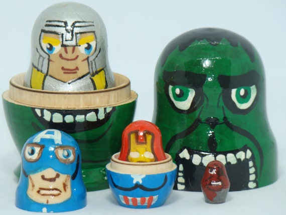 avengers nesting dolls
