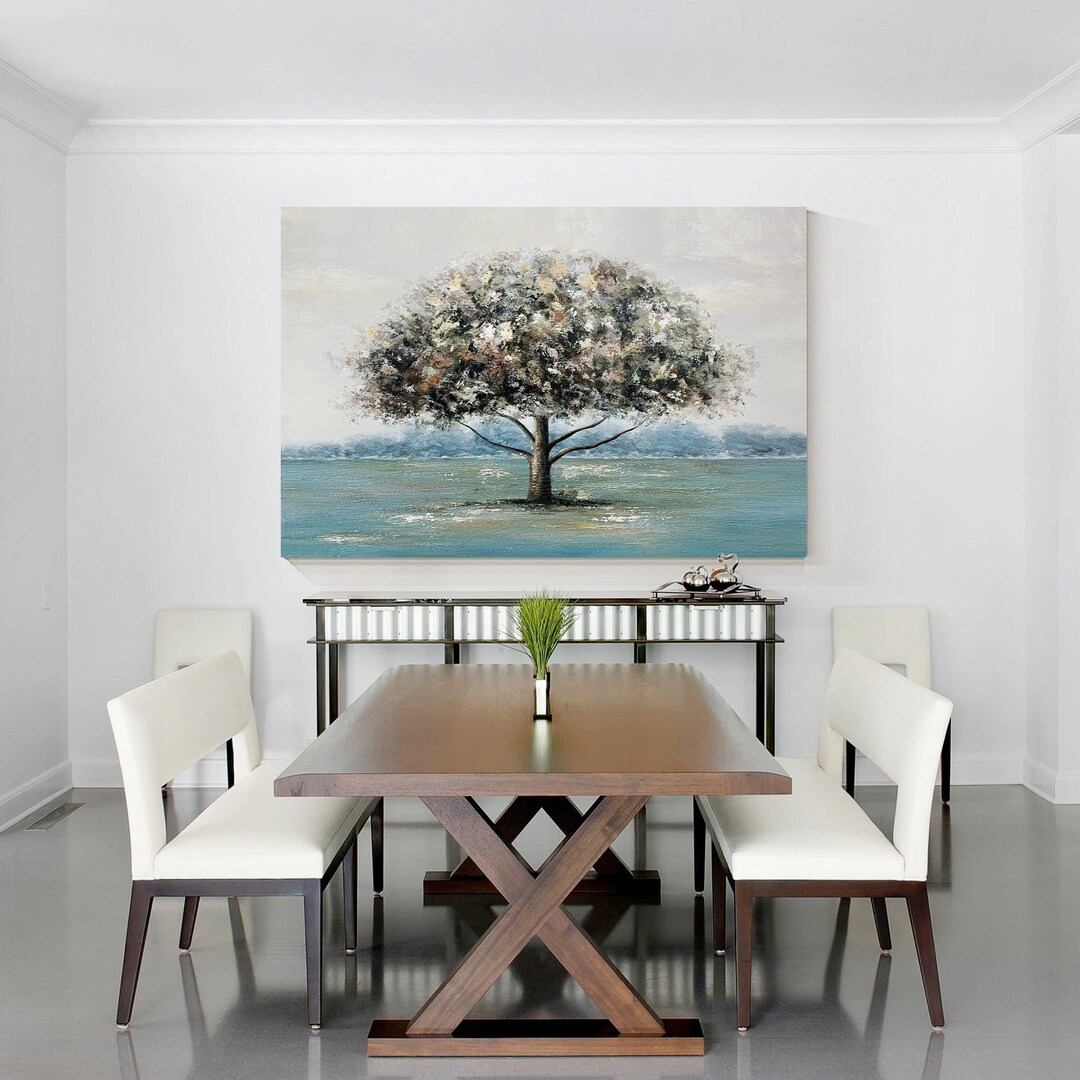 Original Tree Wall Art,tree Painting,tree of Life Wall Art,textured Art,textured Painting,living ...
