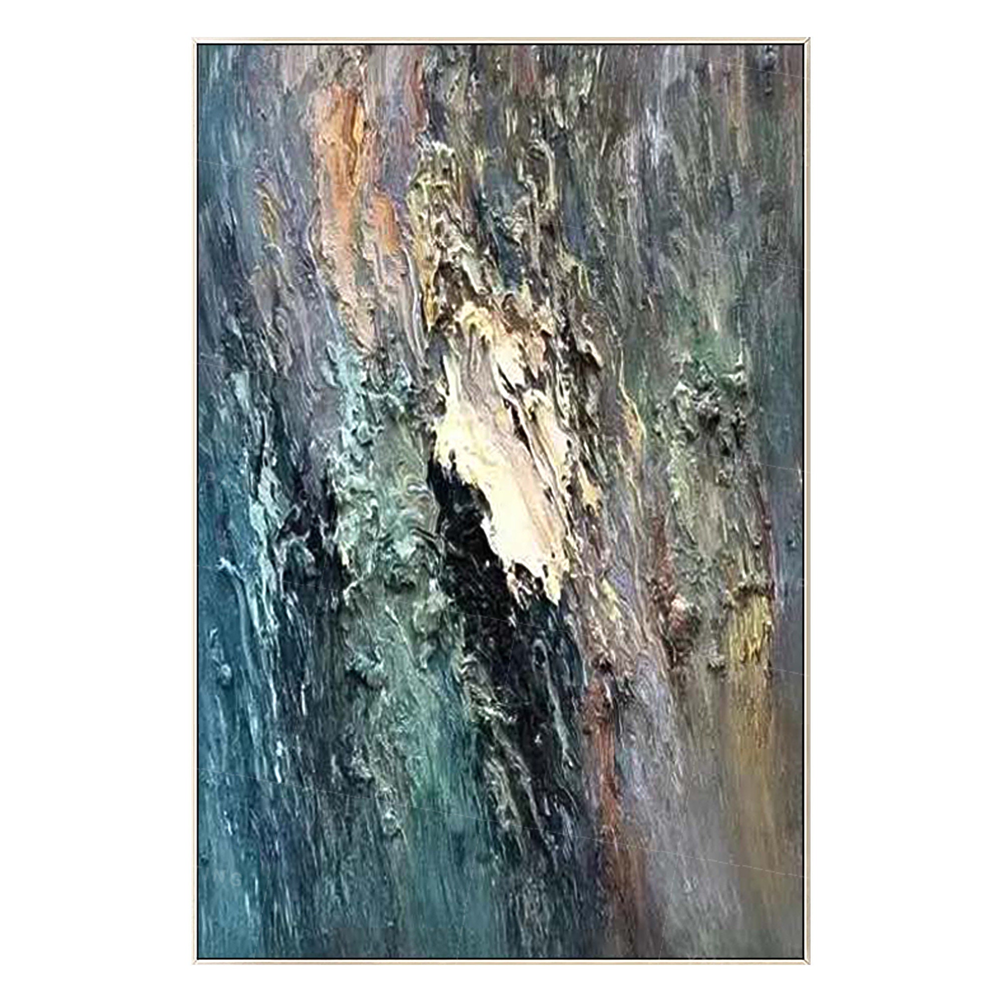 Textured wall art oil painting canvas painting abstract canvas | Etsy