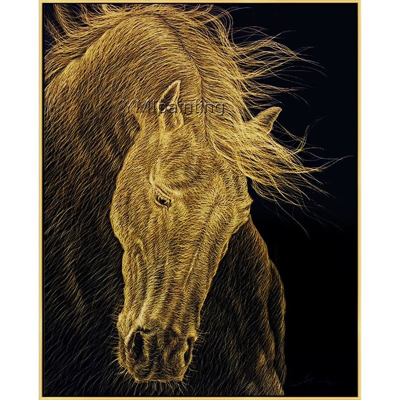 Черно белые картины с золотом