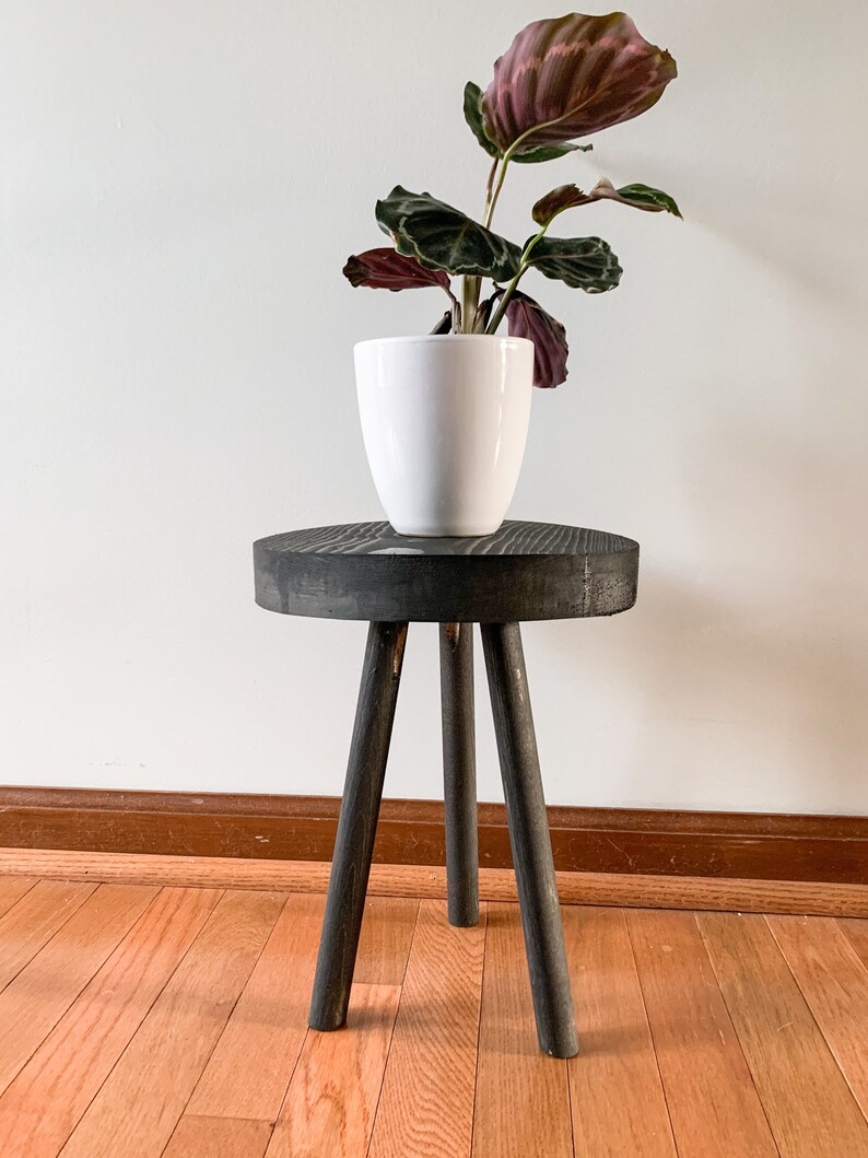 Tabouret végétal moderne Stand de plantes modernes Tabouret Etsy