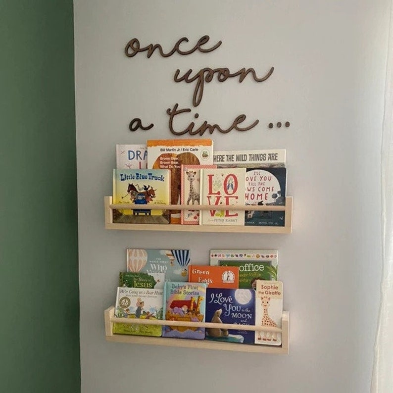 Montessori Shelf Montessori Book Shelf Reading Nook Kids Etsy