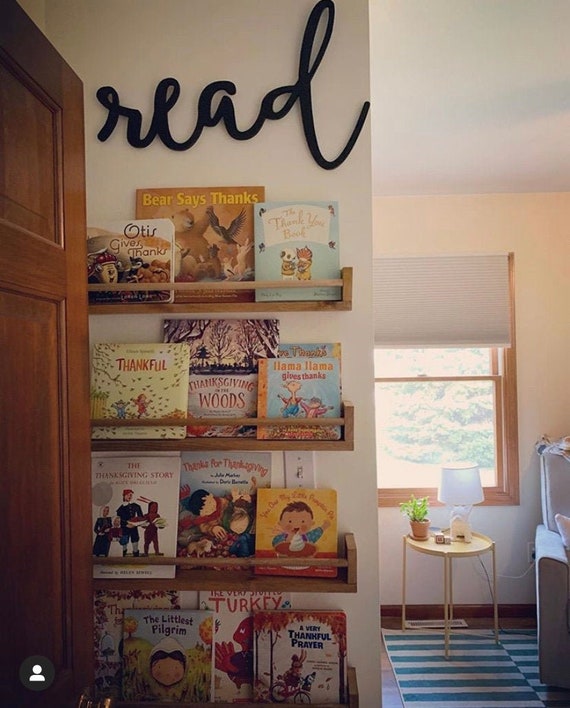 nursery bookshelf