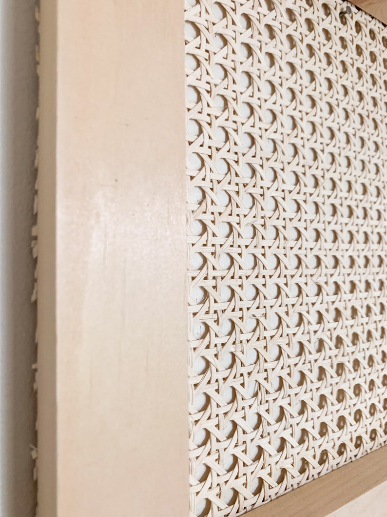 Rattan Memo Board Boho Memo Board Bulletin Board Message Etsy