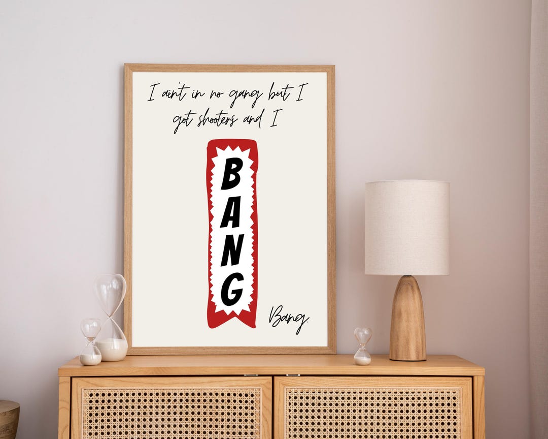 Spaghetti Bang Bang Printable Wall Art-beyonce Cowboy Carter Print ...