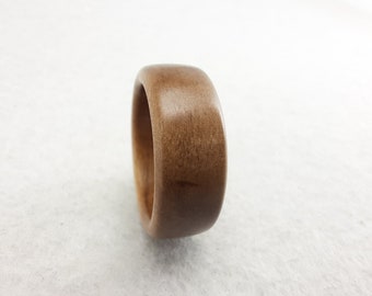 Wood ring // Olive Wood Ring // Natural jewelry // Olive Wood Ring Handmade Alternative Ring - Size (USA 9 1/4)