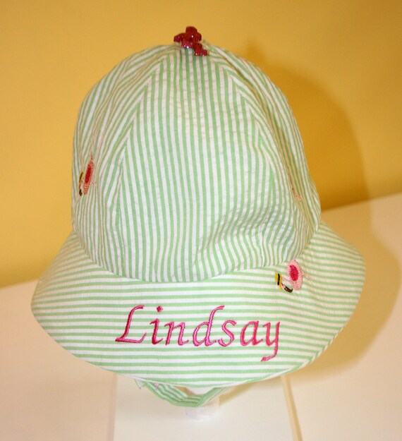 custom embroidered sun hat