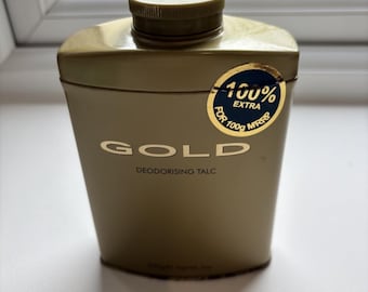 Talco desodorante Vintage Yardley London Gold Parfums Bleu 200g