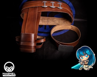 Poe Dameron Belts , TLJ Resistance,  Glie 44 blaster in option