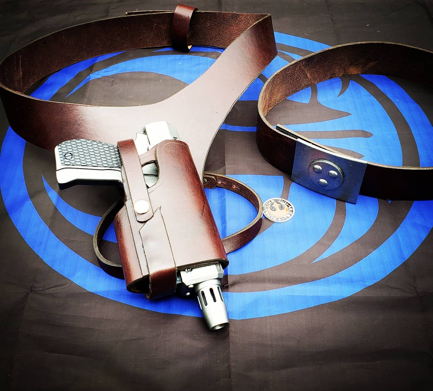 Rebel Belt and Holster (rose Tico Version) Glie 44 Blaster