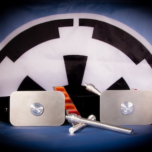 Imperial officer belt and rank bar